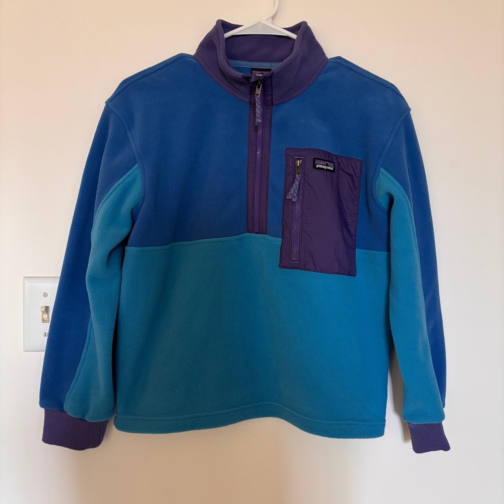 Patagonia Microdini 1/2 Zip Pullover Fleece Big Kids Large